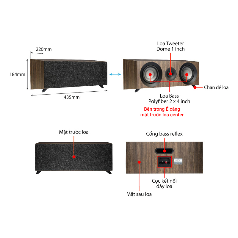 Bộ loa Jamo S809 HCS