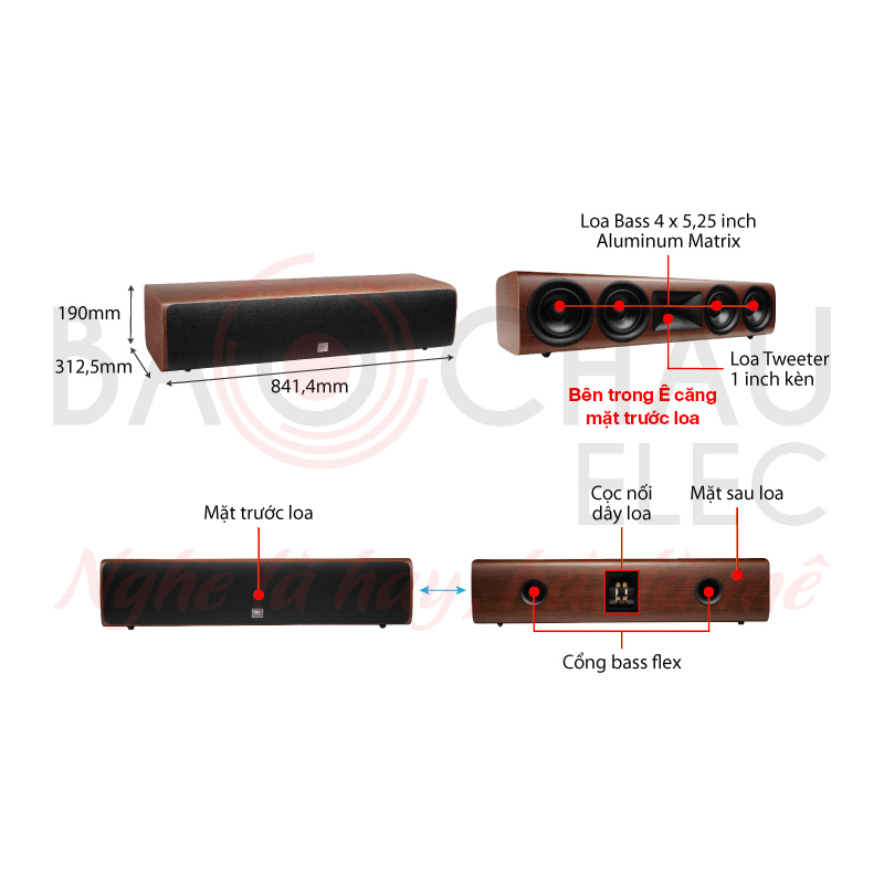 Loa center JBL HDI 4500