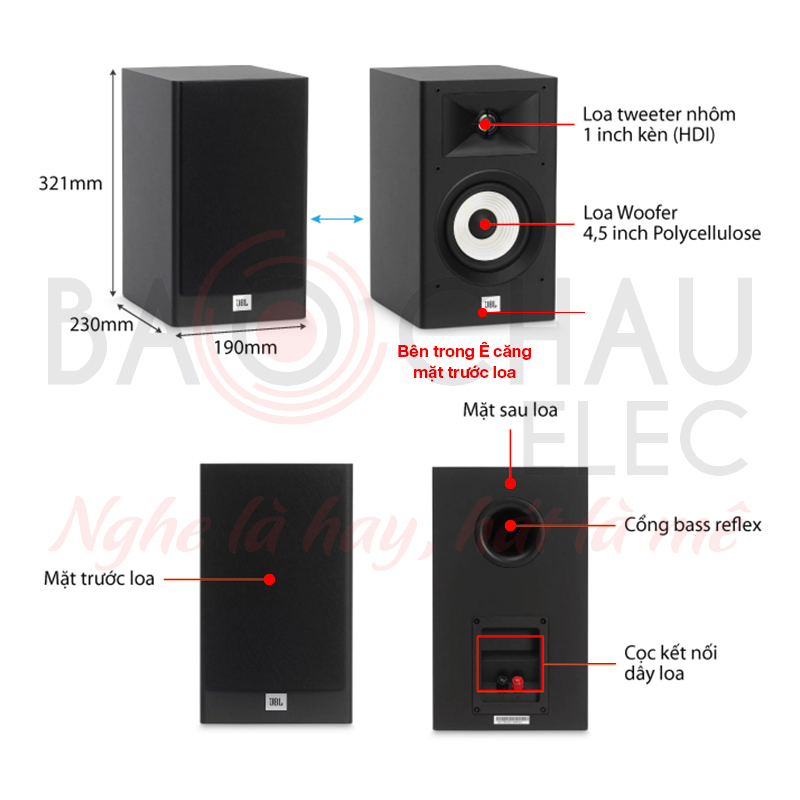Loa JBL Stage A130 (Bookshelf)