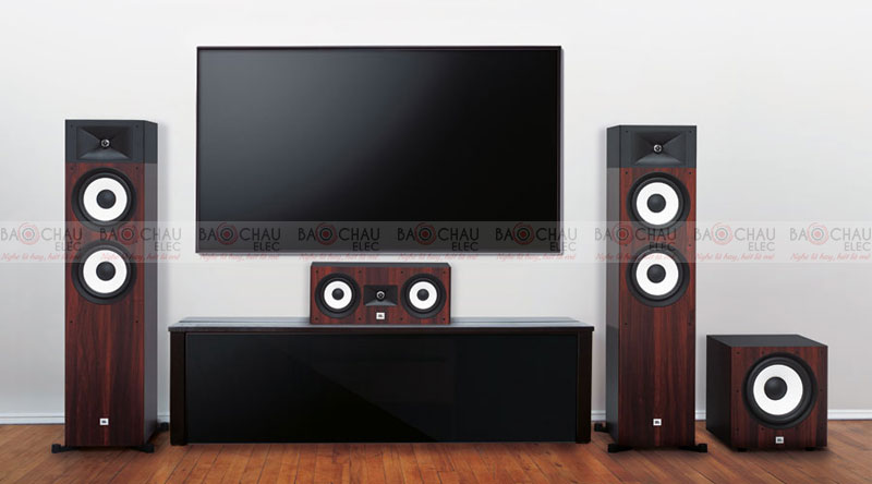 Bố tr&iacute; loa cột đứng
