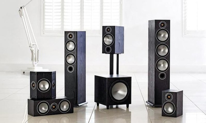 Loa Monitor Audio Bronze 5 (Walnut) công suất mạnh mẽ