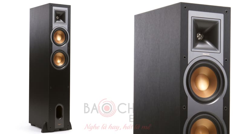 Loa Klipsch R26F l&agrave; hệ thống 3 loa, 2 đường tiếng