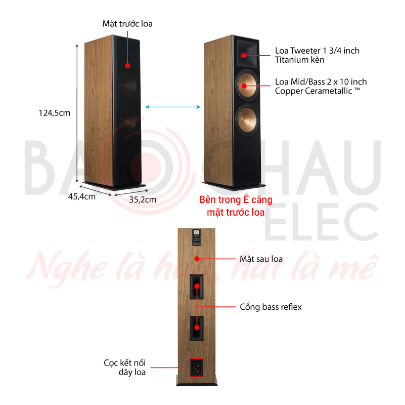 Ảnh kĩ thuật Loa Klipsch RF7 III