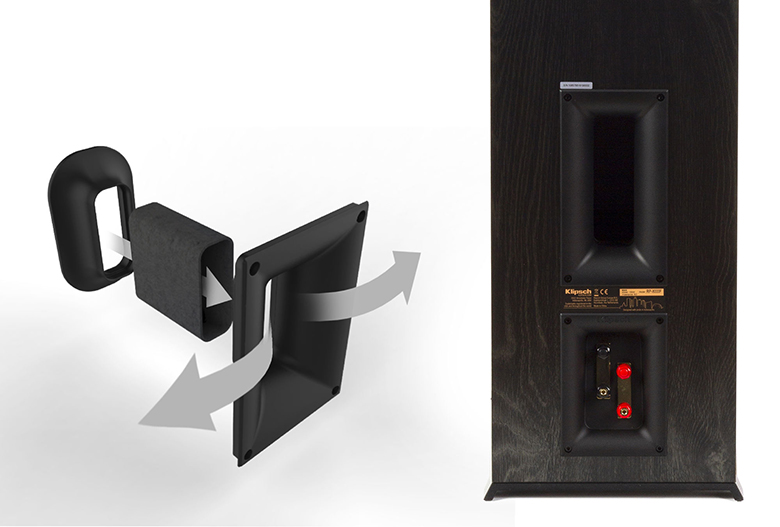 Loa Klipsch được trang bị họng k&egrave;n
