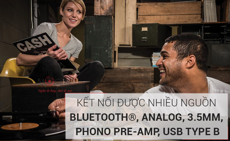 Loa Klipsch The Three trang bị nhiều kết nối