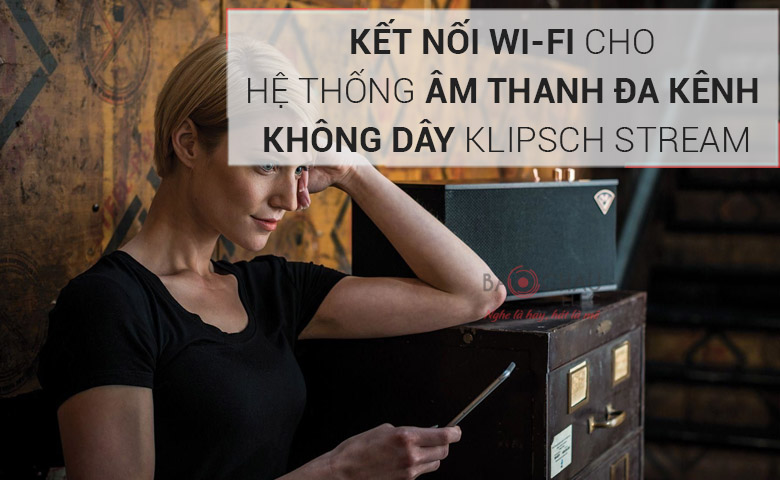 Loa Klipsch The Three kết hợp được với nhiều thiết bị