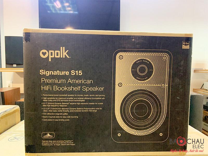 Loa Polk Audio Signature về h&agrave;ng 