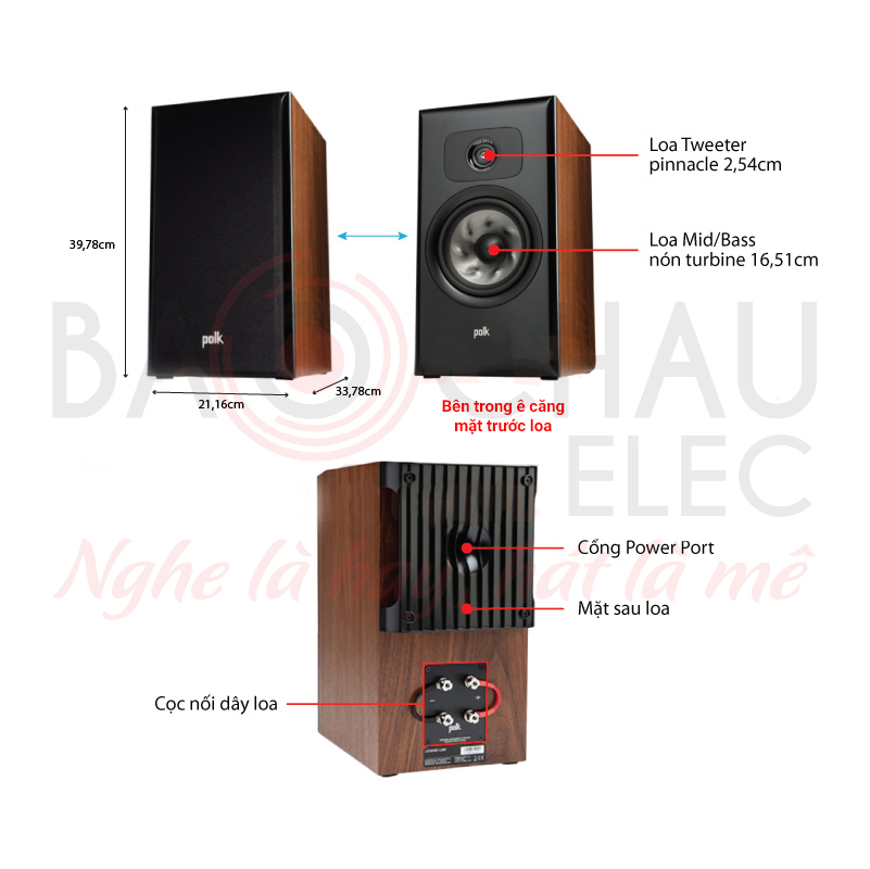 Ảnh kĩ thuật Loa Polk Audio Legend L200