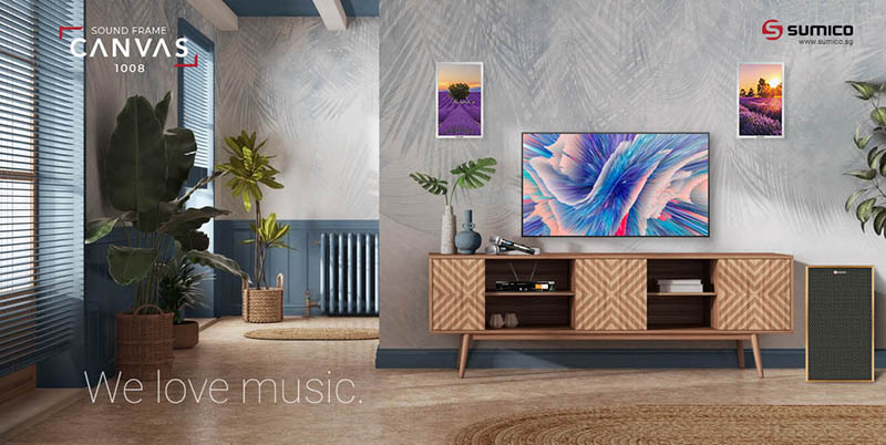 Loa tranh Sumico Canvas 1008 