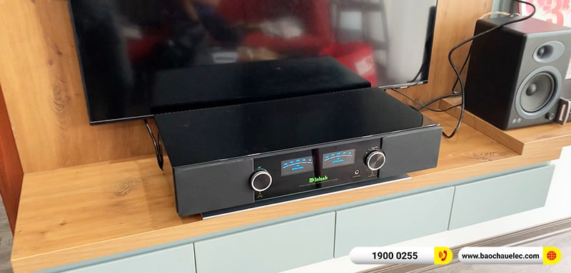 Lắp đặt loa công nghệ cao cấp McIntosh RS250 72tr cho anh Thảo tại Hà Nội