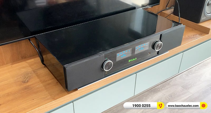 Lắp đặt loa công nghệ cao cấp McIntosh RS250 72tr cho anh Thảo tại Hà Nội