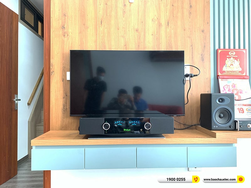 Lắp đặt loa công nghệ cao cấp McIntosh RS250 72tr cho anh Thảo tại Hà Nội