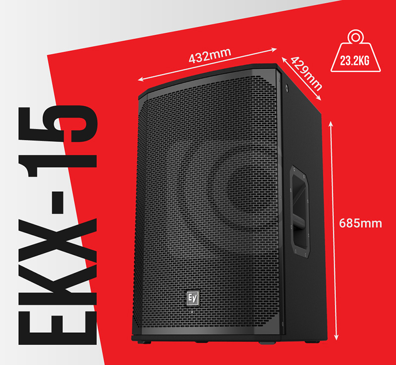 Loa Electro Voice EKX15 (bass 40cm)