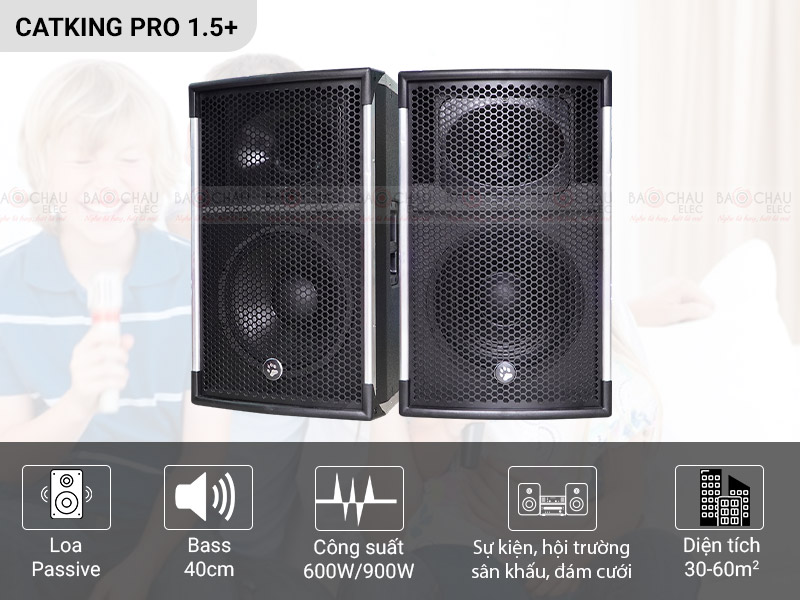 Loa hội trường - s&acirc;n khấu CatKing Pro 1.5+
