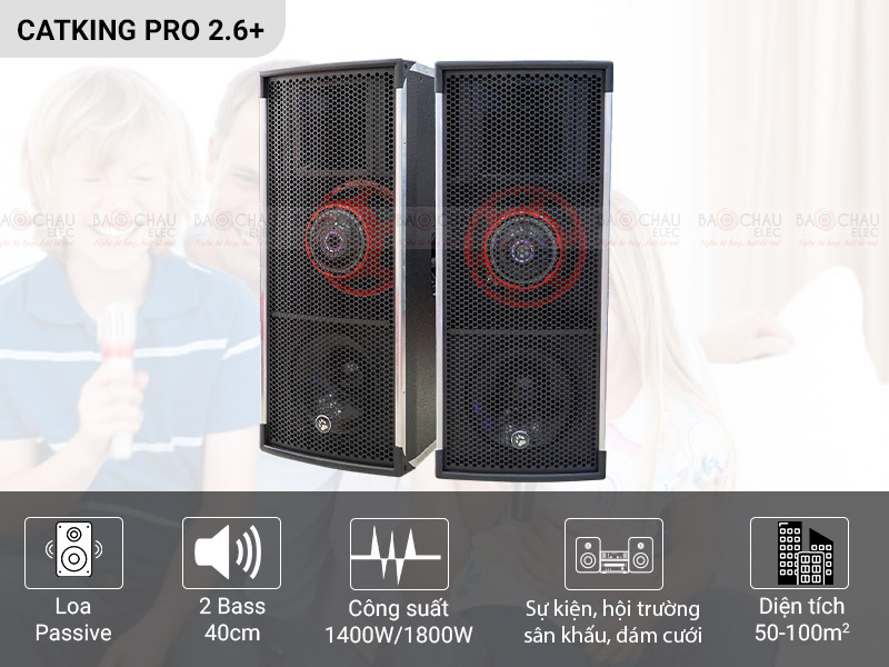 Loa CatKing Pro 2.6