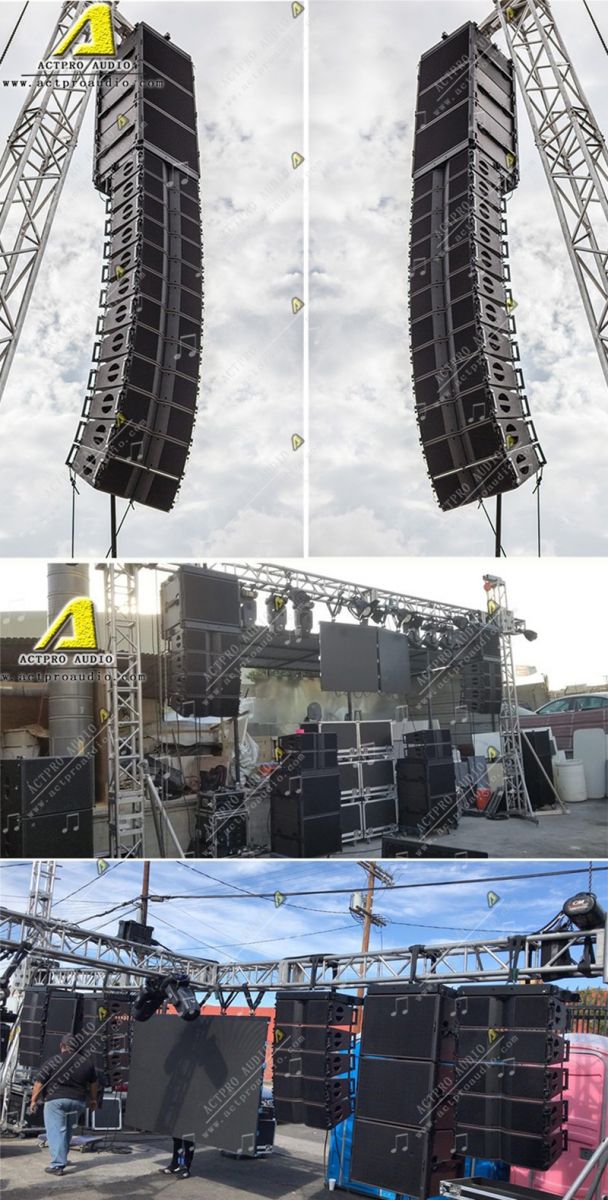 Loa Line Array Bass Đ&ocirc;i 20cm Actpro KR208