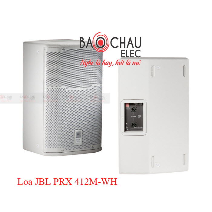 Loa sân khấu JBL PRX 412M-WH hiện đại, giá rẻ nhất thị trường 