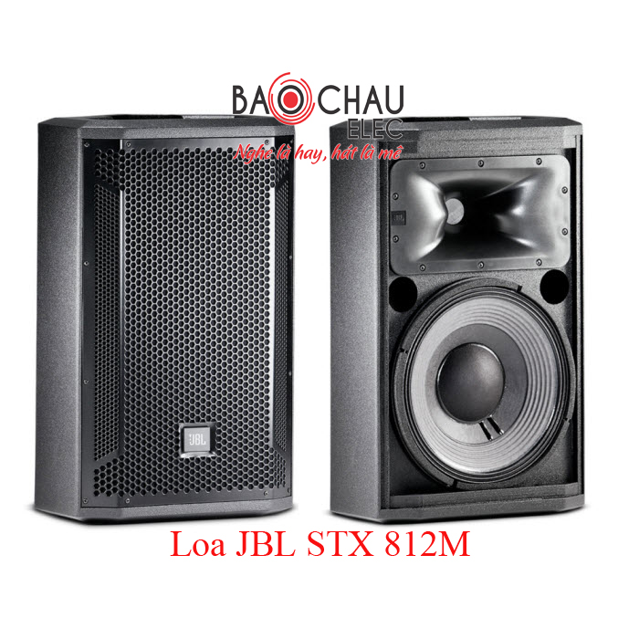Loa sân khấu JBL STX 812M hiện đại, khỏe khoắn, giá rẻ