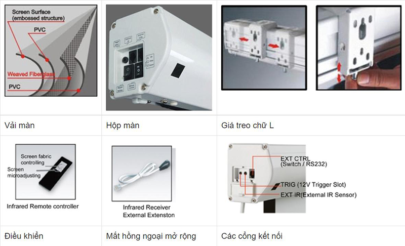 Màn chiếu Grandview CB-MI150(16:9)