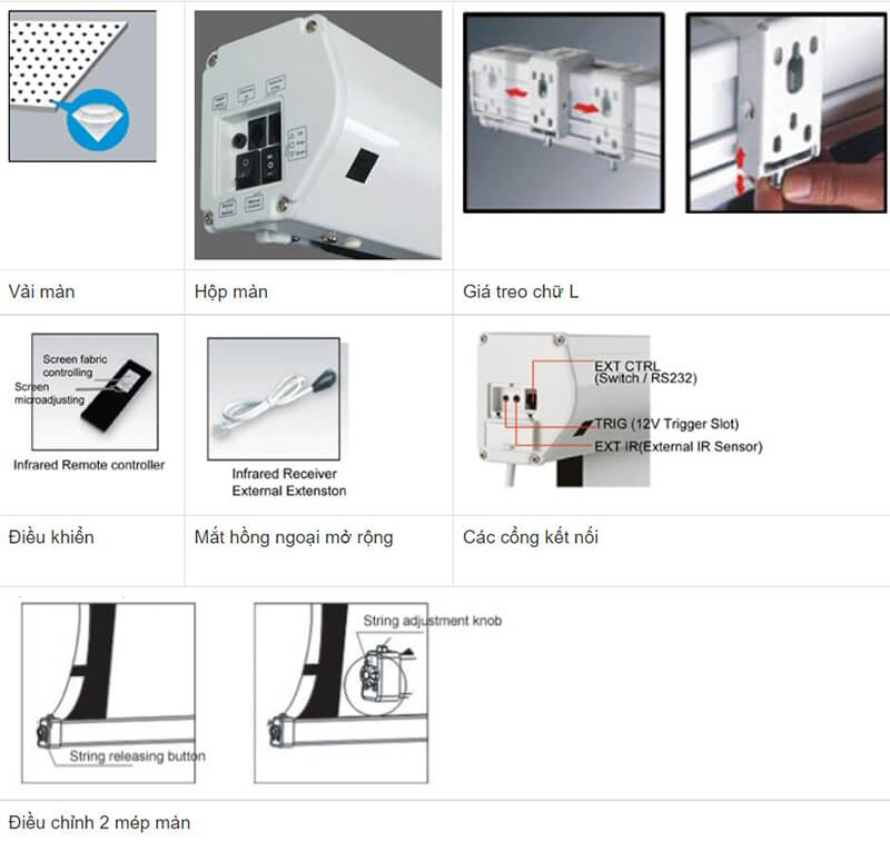 Màn chiếu Grandview LF-MI100(16:9)