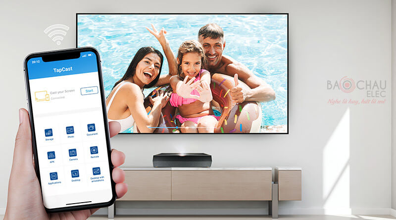 Máy chiếu 4K siêu gần Optoma CinemaX Pro