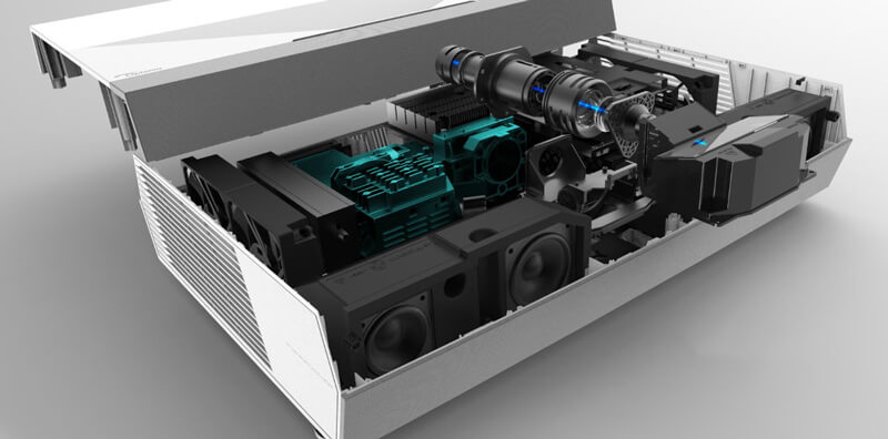 M&aacute;y chiếu 4K si&ecirc;u gần Optoma CinemaX P2