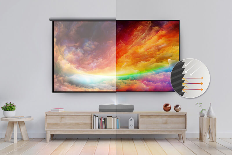 M&aacute;y chiếu 4K si&ecirc;u gần Optoma CinemaX P2
