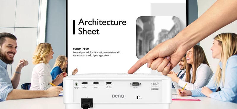 M&aacute;y chiếu BenQ LW500 WXGA