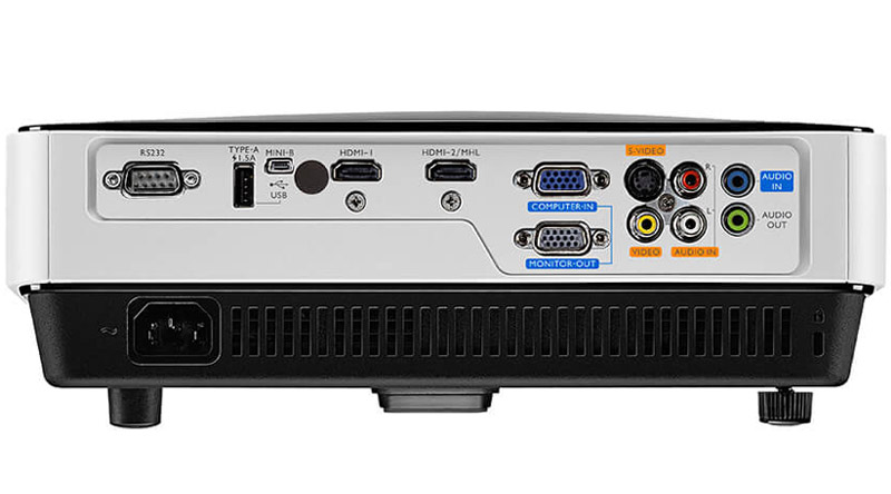 M&aacute;y chiếu BenQ MX631ST với hệ thống cổng kết nối linh hoạt