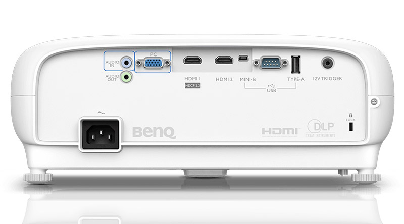 M&aacute;y chiếu BenQ W1700M với hệ thống cổng kết nối đa dạng 