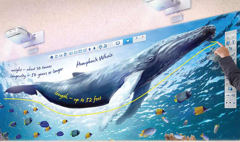 Máy chiếu Epson EB-695Wi