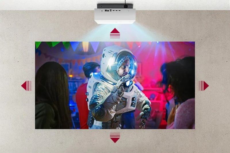 Máy chiếu LG CineBeam Laser 4K UHD HU810PW