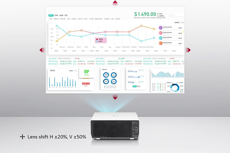 Máy chiếu LG ProBeam Laser 4K BU50NST