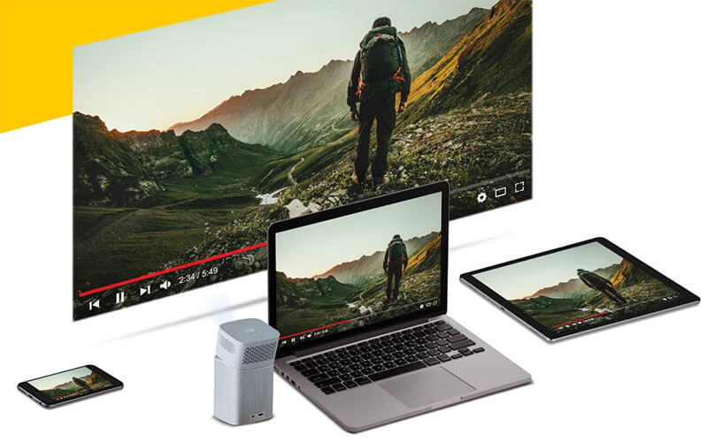 M&aacute;y chiếu mini di động BenQ GV1