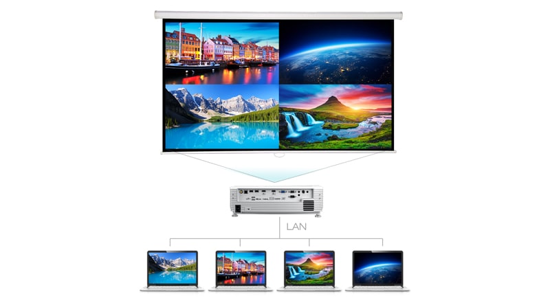 M&aacute;y chiếu Optoma EH512