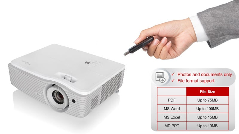 M&aacute;y chiếu Optoma EH512