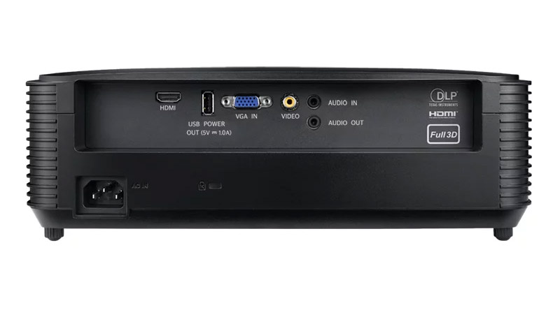 Máy chiếu Optoma SA500 với hệ thống cổng kết nối linh hoạt