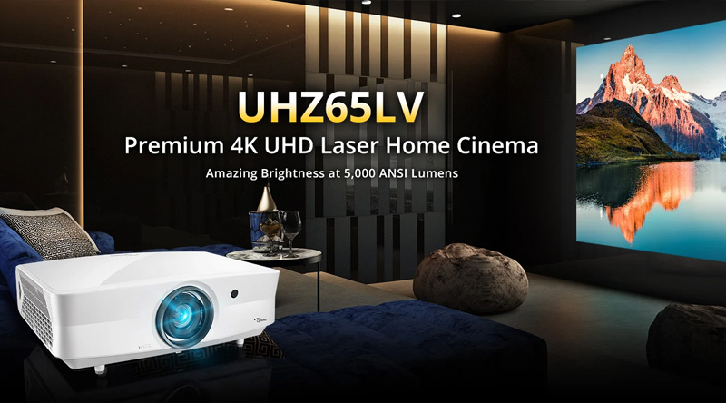 Máy chiếu 4K Optoma UHZ65LV