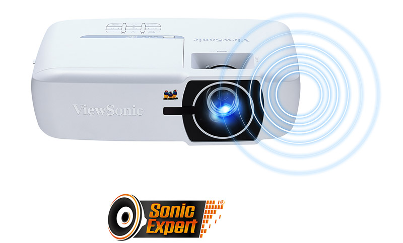 M&aacute;y chiếu ViewSonic PX725HD cho &acirc;m thanh sống động