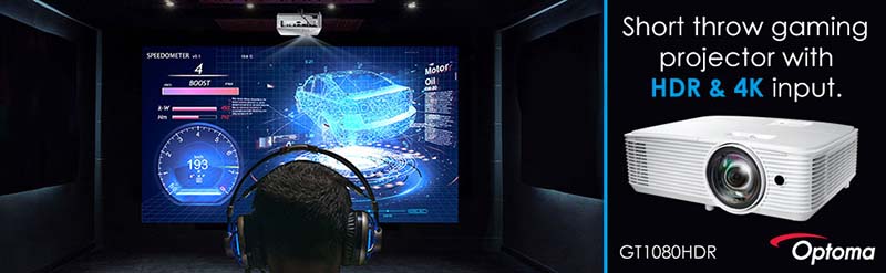 M&aacute;y chiếu gần Optoma GT1080HDR