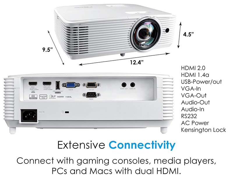 M&aacute;y chiếu gần Optoma GT1080HDR