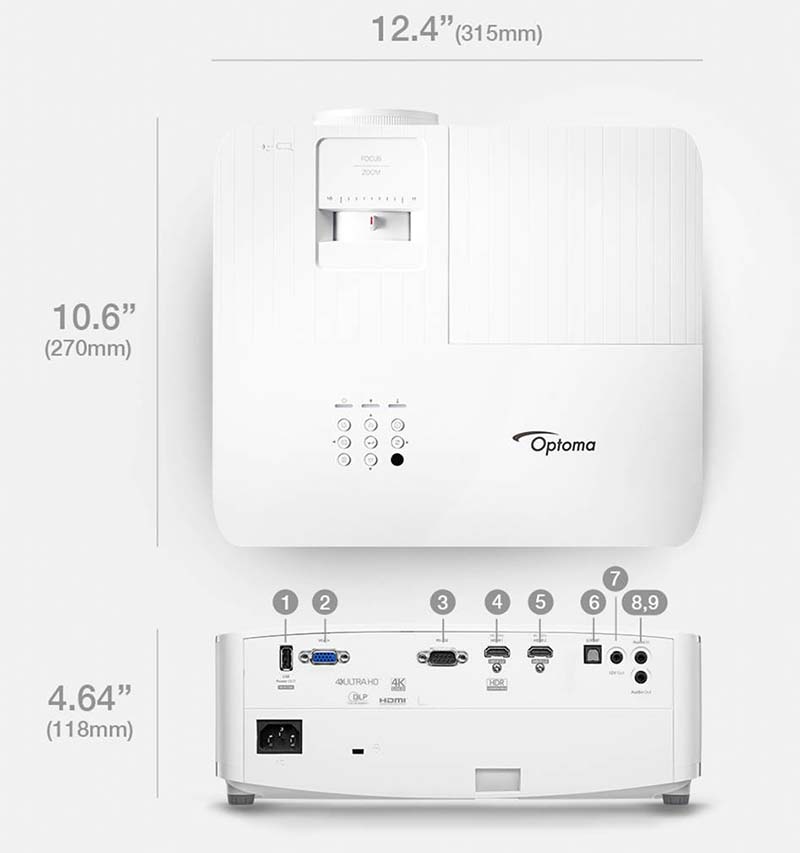 Máy chiếu 4K OPTOMA UHD35+
