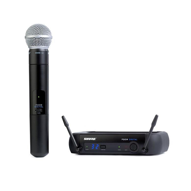 Bộ Micro kh&ocirc;ng d&acirc;y Shure SVX24E/PG28 thiết kế đẹp mắt