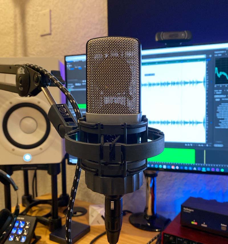 Micro thu âm AKG C214 Pair