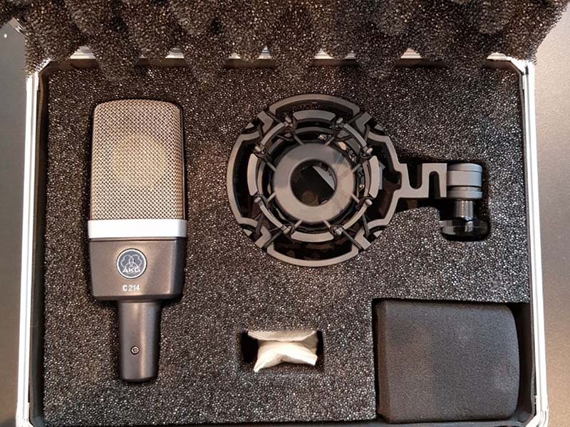 Micro thu âm AKG C214 Pair