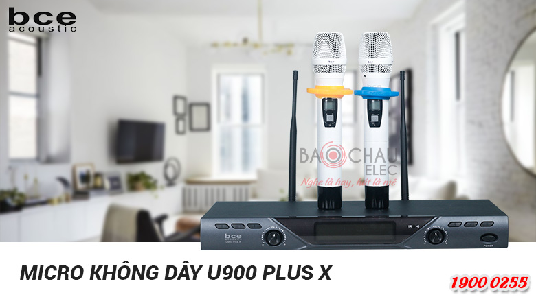 Micro không dây BCE U900 Plus X chính hãng, giá rẻ