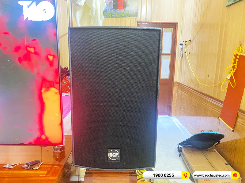Lắp đặt dàn karaoke trị giá gần 230 triệu cho anh Viên tại Hải Phòng (RCF C5215-96, Xli3500, K9900II Luxury, KP6018S, VM300,…)
