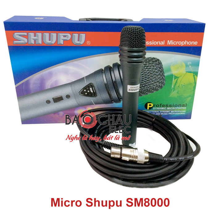 Micro-Shupu-SM8000 Micro có dây Shupu SM 8000 hiện đại, chính hãng, giá rẻ