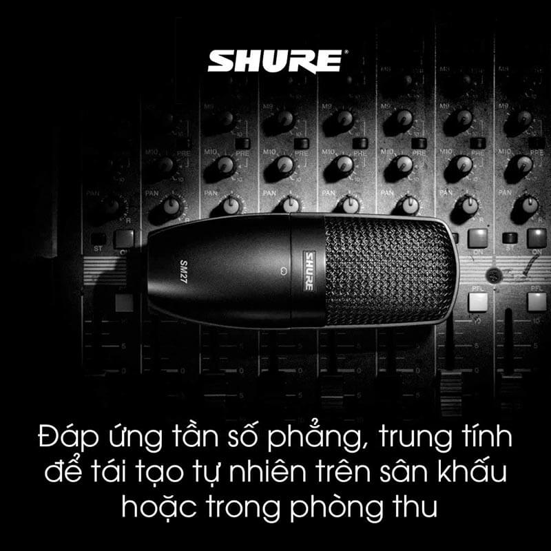 Micro Shure Mount SM27-LC