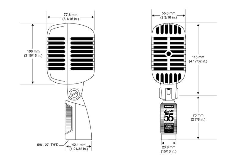 Micro Shure Super 55